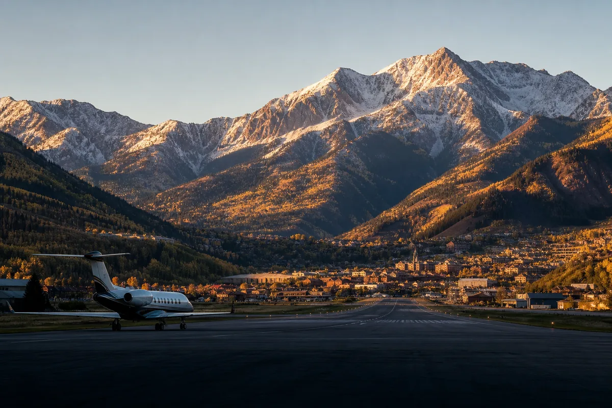 Aspen arrival destination