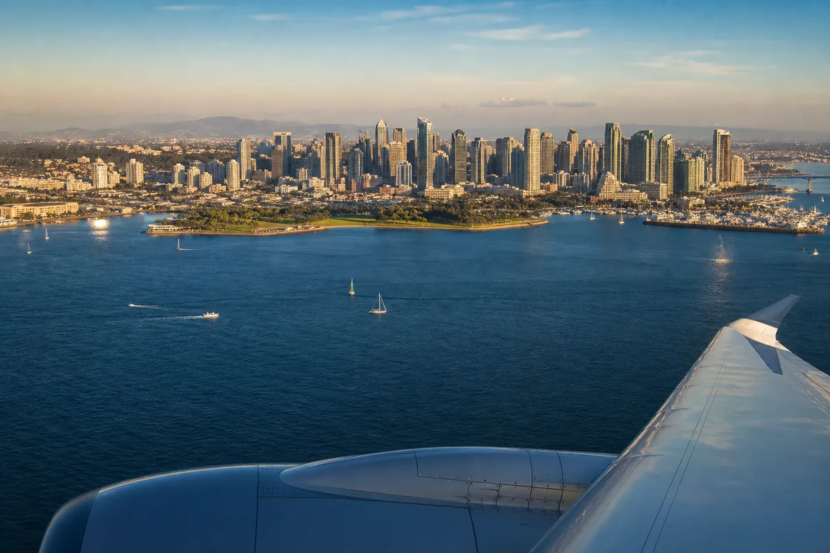 San Diego arrival destination